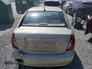 2007 Hyundai Accent GLS with VIN KMHCN46C17U095206, listed as a Copart auction lot 49772455 with 143,336 mi miles and Salvage Title. Bid and sale history available at carsss.com. Image 6.