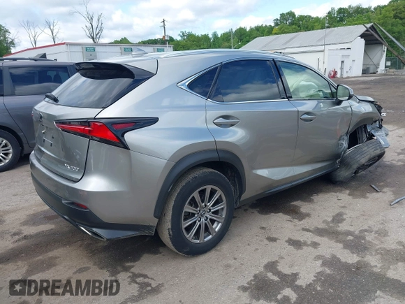 2021 Lexus NX 300 with VIN JTJDARBZXM2195661, listed as a IAAI auction lot 42155275 with 34,824 mi miles and . Bid and sale history available at DreamBid. Image 4.
