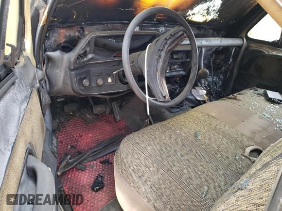 1989 Ford F-250 with VIN 1FTHX26M3KKB47053, listed as a Copart auction lot 52870835 with 0 mi miles and Salvage Title. Bid and sale history available at carsss.com. Image 8.