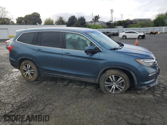 2016 Honda Pilot EX with VIN 5FNYF5H32GB023112, listed as a Copart auction lot 49501325 with 113,511 mi miles and Salvage Title. Bid and sale history available at carsss.com. Image 4.