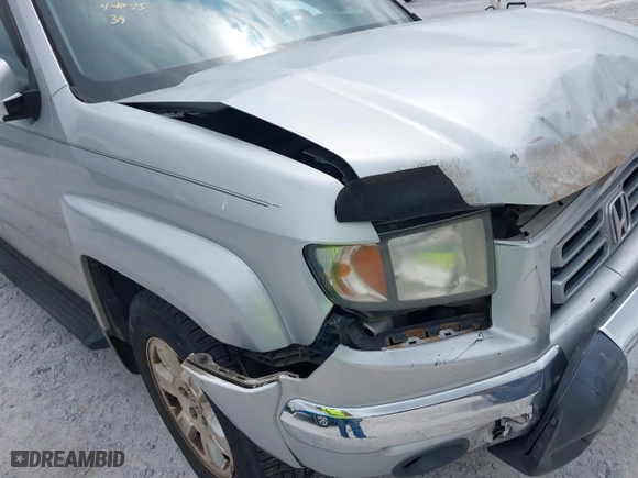 2008 Honda Ridgeline RTL with VIN 2HJYK16568H527114, listed as a IAAI auction lot 42042902 with 127,159 mi miles. Bid and sale history available at carsss.com. Image 6.