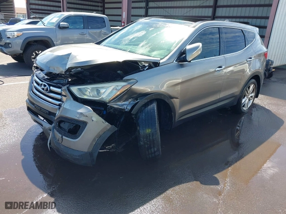 2013 Hyundai Santa Fe 2.0T Sport with VIN 5XYZWDLA9DG064393, listed as a IAAI auction lot 41601453 with 71,136 mi miles. Bid and sale history available at carsss.com. Image 2.
