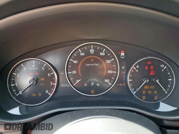 2024 Mazda 3 S Preferred with VIN JM1BPALM5R1721303, listed as a Copart auction lot 52949115 with 4,557 mi miles and Salvage title. Bid and sale history available at DreamBid. Image 9.