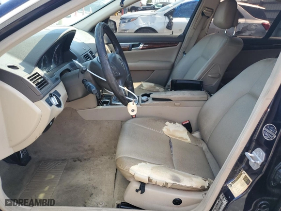 2011 Mercedes-Benz C-Class C 300 Sport with VIN WDDGF5EB4BR178826, listed as a Copart auction lot 51296505 with 166,438 mi miles and Salvage Title. Bid and sale history available at carsss.com. Image 7.