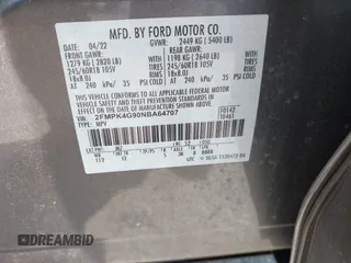 2022 Ford Edge SE z VIN 2FMPK4G90NBA64707, wystawiony jako IAAI lot #42194899 z przebiegiem 87 387 mil mil oraz . Historia ofert i sprzedaży dostępna na DreamBid. Obrazek 9.