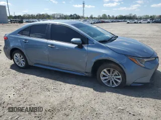 2024 Toyota Corolla LE with VIN 5YFB4MDE1RP183731, listed as a Copart auction lot 52217665 with 9,402 mi miles and Salvage Title. Bid and sale history available at carsss.com. Image 4.
