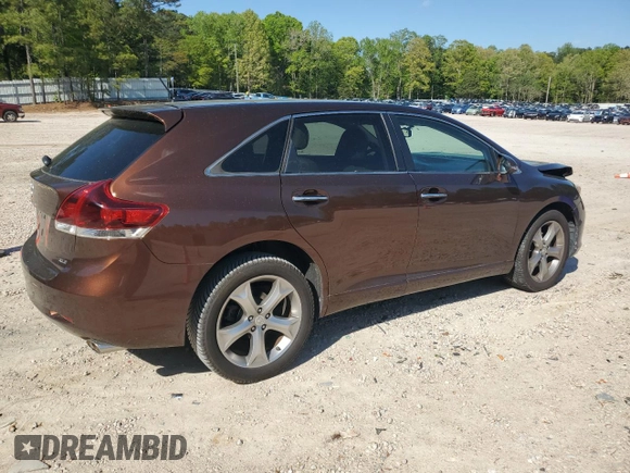 2013 Toyota Venza LE with VIN 4T3ZK3BB1DU063384, listed as a Copart auction lot 53131315 with 194,977 mi miles and Salvage title. Bid and sale history available at DreamBid. Image 3.