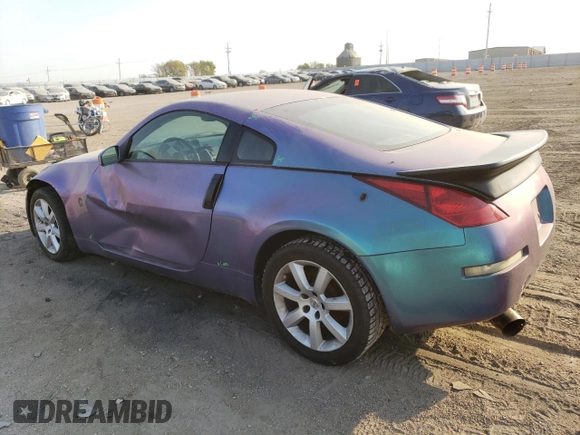 2005 Nissan 350Z Touring with VIN JN1AZ34D45M609202, listed as a Copart auction lot 74007354 with Not Provided miles and Salvage Title. Bid and sale history available at carsss.com. Image 2.