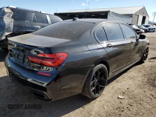 2018 BMW 7 Series ALPINA B7 xDrive with VIN WBA7F2C58JG424788, listed as a Copart auction lot 46751243 with 416 mi miles. Bid and sale history available at carsss.com. Image 3.