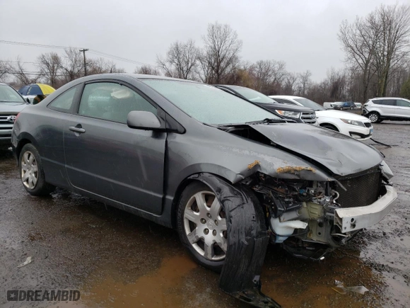 2010 Honda Civic Cpe LX with VIN 2HGFG1B60AH515835, listed as a Copart auction lot 49769605 with 109,475 mi miles and Salvage Title. Bid and sale history available at carsss.com. Image 4.