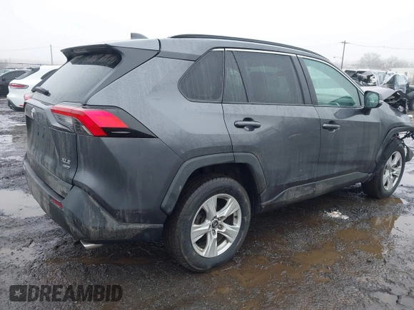 2020 Toyota RAV4 XLE with VIN 2T3P1RFV8LC122030, listed as a IAAI auction lot 41574567 with 42,586 mi miles and . Bid and sale history available at DreamBid. Image 4.