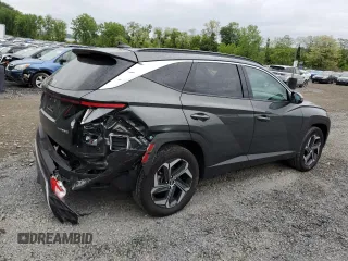 2024 Hyundai Tucson Limited with VIN KM8JECD10RU238877, listed as a Copart auction lot 57978595 with 11,918 mi miles and Salvage title. Bid and sale history available at DreamBid. Image 3.