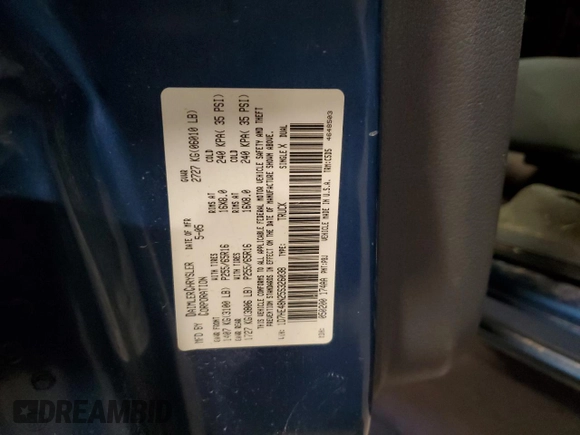 2005 Dodge Dakota SLT with VIN 1D7HE48N25S326038, listed as a Copart auction lot 83908454 with 155,447 mi miles and Salvage Title. Bid and sale history available at DreamBid. Image 12.