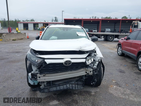 2020 Toyota RAV4 LE with VIN 2T3H1RFV5LC063734, listed as a IAAI auction lot 41652760 with 57,797 mi miles. Bid and sale history available at carsss.com. Image 12.
