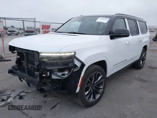 2024 Jeep Grand Wagoneer Series II with VIN 1C4SJSFP4RS161779, listed as a IAAI auction lot 41260382 with 11,832 mi miles and . Bid and sale history available at DreamBid. Image 2.