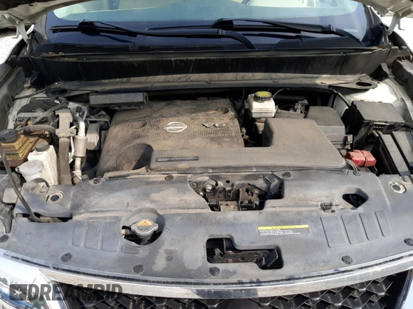 2016 Nissan Pathfinder S with VIN 5N1AR2MM9GC661579, listed as a Copart auction lot 63883934 with 147,497 mi miles and Salvage title. Bid and sale history available at DreamBid. Image 12.