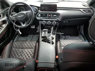 2022 Genesis G70 3.3T with VIN KMTG54TEXNU094145, listed as a Copart auction lot 74750704 with 32,388 mi miles and Non Repairable. Bid and sale history available at DreamBid. Image 8.