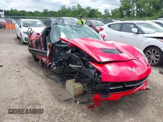 2019 Chevrolet Corvette 1LT with VIN 1G1YB2D7XK5112125, listed as a IAAI auction lot 42776761 with Not provided miles and . Bid and sale history available at DreamBid. Image 1.