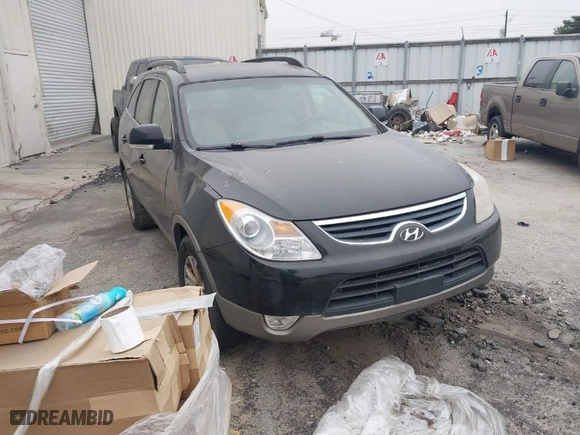 2012 Hyundai Veracruz Limited with VIN KM8NU4CC4CU204591, listed as a IAAI auction lot 41365433 with 246,004 mi miles. Bid and sale history available at carsss.com. Image 1.