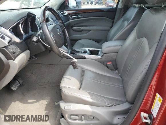2012 Cadillac SRX Premium Collection with VIN 3GYFNFE35CS619542, listed as a Copart auction lot 52727535 with 141,196 mi miles and Salvage Title. Bid and sale history available at carsss.com. Image 7.