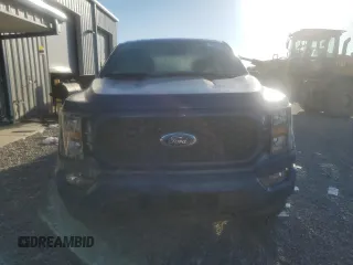 2023 Ford F-150 XL with VIN 1FTEW1EP4PKE26482, listed as a Copart auction lot 74898634 with 0 mi miles and Salvage Title. Bid and sale history available at carsss.com. Image 5.