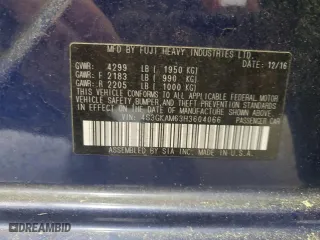 2017 Subaru Impreza Sport with VIN 4S3GKAM63H3604066, listed as a Copart auction lot 52313545 with 29,661 mi miles and Salvage Title. Bid and sale history available at carsss.com. Image 12.