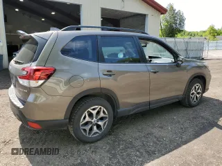 2020 Subaru Forester Premium with VIN JF2SKAJC4LH487213, listed as a Copart auction lot 59174435 with 26,827 mi miles and Salvage title. Bid and sale history available at DreamBid. Image 3.