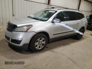 2013 Chevrolet Traverse LS with VIN 1GNKRFKD3DJ139242, listed as a Copart auction lot 82871564 with 144,048 mi miles and Salvage Title. Bid and sale history available at carsss.com. Image 1.