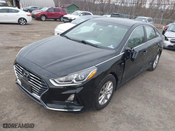 2019 Hyundai Sonata SE with VIN 5NPE24AF7KH734294, listed as a IAAI auction lot 41661304 with 50,355 mi miles. Bid and sale history available at carsss.com. Image 17.