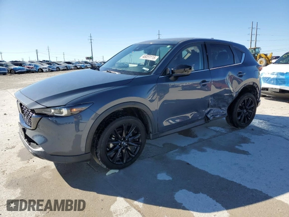 2022 Mazda CX-5 2.5 S Preferred Package with VIN JM3KFBCM1N0587809, listed as a Copart auction lot 48053115 with 40,402 mi miles and Salvage Title. Bid and sale history available at carsss.com. Image 1.