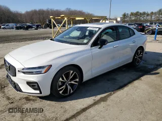 2023 Volvo S60 Plus Dark Theme with VIN 7JRL12TW6PG252988, listed as a Copart auction lot 43138505 with Not provided miles and Salvage title. Bid and sale history available at DreamBid. Image 1.