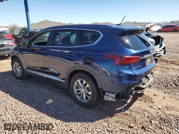 2020 Hyundai Santa Fe SE with VIN 5NMS23AD8LH161853, listed as a Copart auction lot 49668585 with 130,030 mi miles and Salvage Title. Bid and sale history available at carsss.com. Image 2.