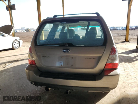 2006 Subaru Forester 2.5 X with VIN JF1SG63666H737856, listed as a Copart auction lot 82922494 with 187,678 mi miles and Clean Title. Bid and sale history available at carsss.com. Image 6.