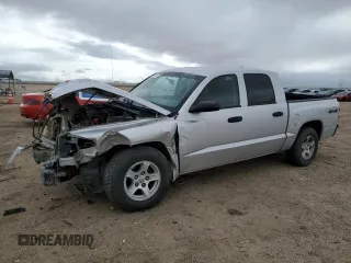 2007 Dodge Dakota SLT with VIN 1D7HW48N77S110606, listed as a Copart auction lot 48617905 with 234,017 mi miles and Salvage Title. Bid and sale history available at carsss.com. Image 1.