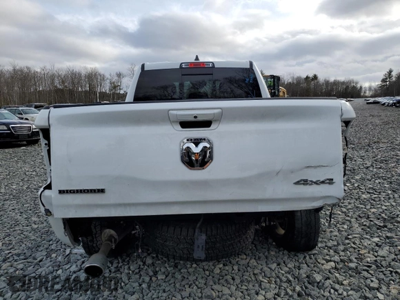 2022 Ram 1500 Big Horn with VIN 1C6SRFMT3NN443041, listed as a Copart auction lot 87381464 with 38,208 mi miles and Salvage title. Bid and sale history available at DreamBid. Image 6.