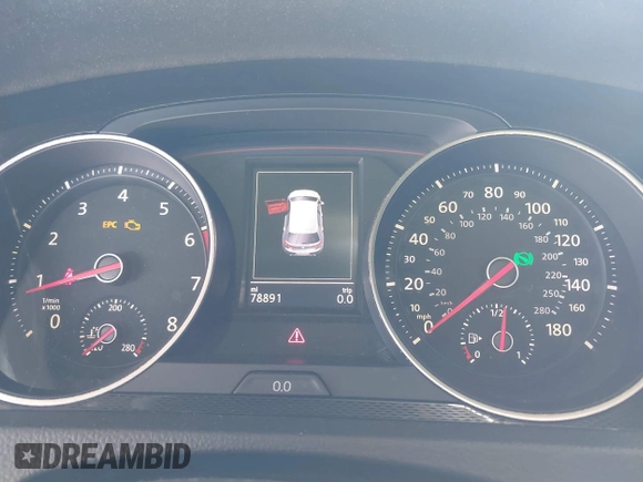 2016 Volkswagen Golf GTI SE with VIN 3VW4T7AU2GM059834, listed as a IAAI auction lot 40418271 with 78,891 mi miles. Bid and sale history available at carsss.com. Image 7.