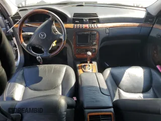 2002 Mercedes-Benz S 5.0L with VIN WDBNG75J12A276579, listed as a Copart auction lot 69104334 with Not Provided miles and Clean Title. Bid and sale history available at carsss.com. Image 8.