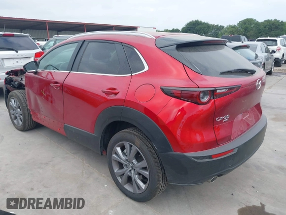 2025 Mazda CX-30 S Carbon Edition with VIN 3MVDMBCM8SM793580, listed as a IAAI auction lot 42159191 with 3,857 mi miles and . Bid and sale history available at DreamBid. Image 3.