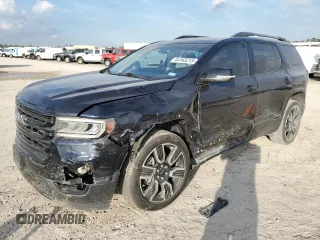 2021 GMC Acadia SLE with VIN 1GKKNKLA2MZ139157, listed as a Copart auction lot 44163215 with 73,008 mi miles and Salvage Title. Bid and sale history available at DreamBid. Image 1.