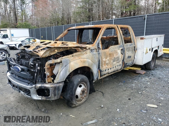 2016 Ford F-350 XL with VIN 1FD8W3HT1GEC88444, listed as a Copart auction lot 48847845 with Not Provided miles and Salvage Title. Bid and sale history available at DreamBid. Image 1.
