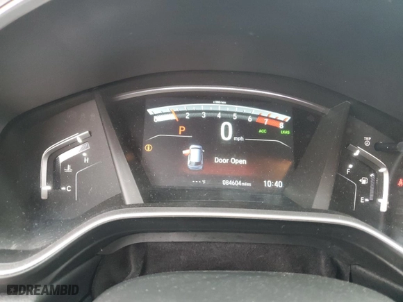 2017 Honda CR-V Touring with VIN 2HKRW2H96HH636330, listed as a Copart auction lot 52843185 with 84,604 mi miles and Salvage Title. Bid and sale history available at carsss.com. Image 9.