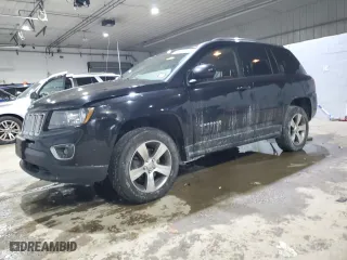 2016 Jeep Compass High Altitude Edition with VIN 1C4NJDEB5GD814099, listed as a Copart auction lot 43858935 with 69,747 mi miles and Salvage Title. Bid and sale history available at carsss.com. Image 1.