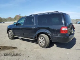2011 Ford Expedition Max XLT with VIN 1FMJK1J58BEF22584, listed as a Copart auction lot 55484905 with 191,386 mi miles and Clean title. Bid and sale history available at DreamBid. Image 2.
