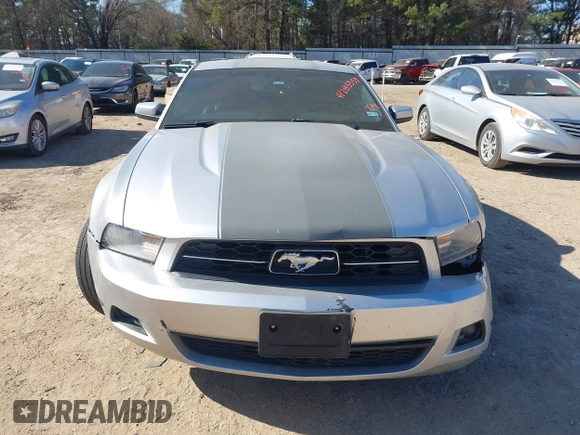 2012 Ford Mustang V6 Premium with VIN 1ZVBP8AM1C5224001, listed as a IAAI auction lot 41385559 with 165,123 mi miles. Bid and sale history available at carsss.com. Image 13.