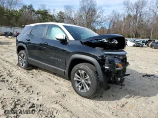 2025 Chevrolet Equinox FWD LT with VIN 3GNAXHEG7SL244892, listed as a Copart auction lot 48607105 with 0 mi miles and Salvage Title. Bid and sale history available at carsss.com. Image 4.