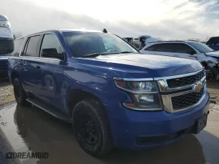 2018 Chevrolet Tahoe Commercial with VIN 1GNSKDEC9JR322847, listed as a Copart auction lot 47268995 with 96,496 mi miles and Clean Title. Bid and sale history available at carsss.com. Image 4.