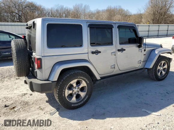 2016 Jeep Wrangler Unlimited 75th Anniversary with VIN 1C4BJWEG3GL265518, listed as a Copart auction lot 48952605 with 77,783 mi miles and Salvage title. Bid and sale history available at DreamBid. Image 3.