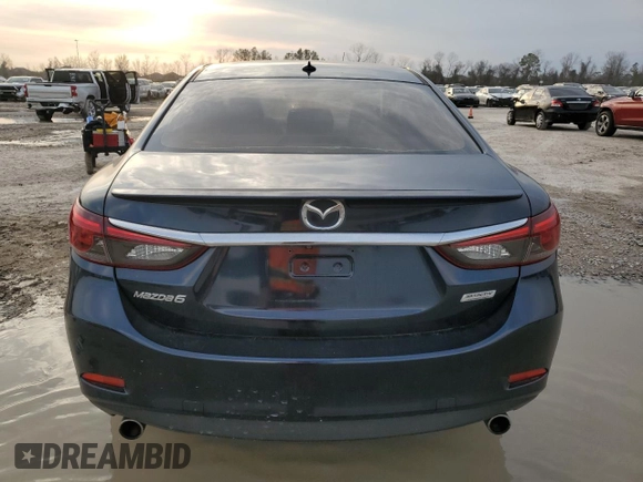 2016 Mazda 6 i Grand Touring with VIN JM1GJ1W52G1455618, listed as a Copart auction lot 47136835 with 109,802 mi miles and Salvage Title. Bid and sale history available at DreamBid. Image 6.
