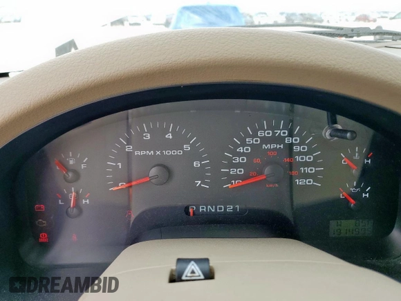 2004 Ford F-150 XL with VIN 1FTPX12554NC11082, listed as a Copart auction lot 56373895 with 191,499 mi miles and Salvage title. Bid and sale history available at DreamBid. Image 9.