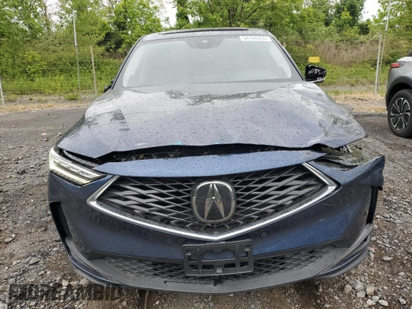 2025 Acura MDX Technology с VIN 5J8YE1H48SL009162, выставлен на аукционе Copart как лот 58156955 с пробегом 9 265 миль миль и Списание • Salvage title. История ставок и продаж доступна на DreamBid. Изображение 5.